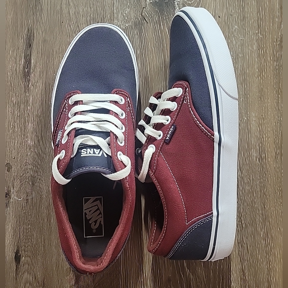 Vans Atwood Sneakers Size Mens 10 Blue And Red